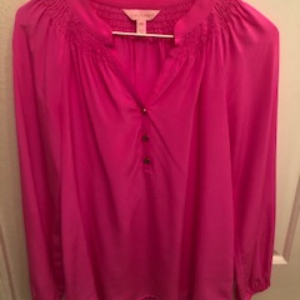 Lilly Pulitzer Silk Blouse